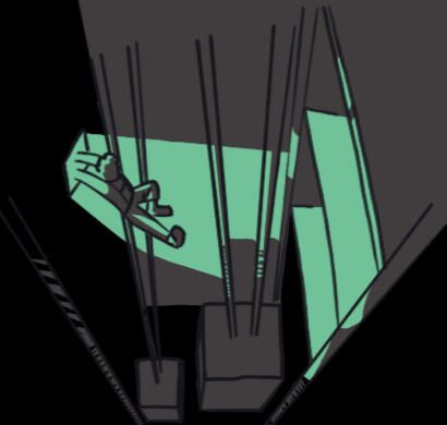 spyTrap concept panel; all