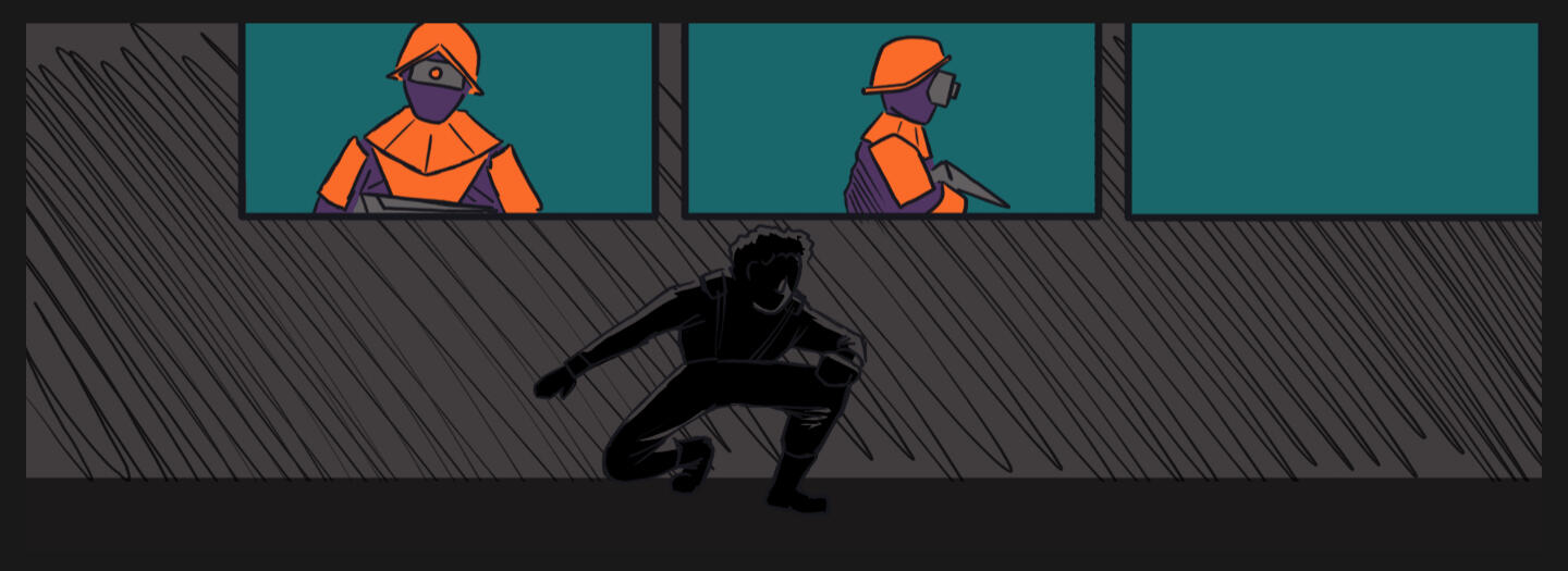 spyTrap concept panel; all