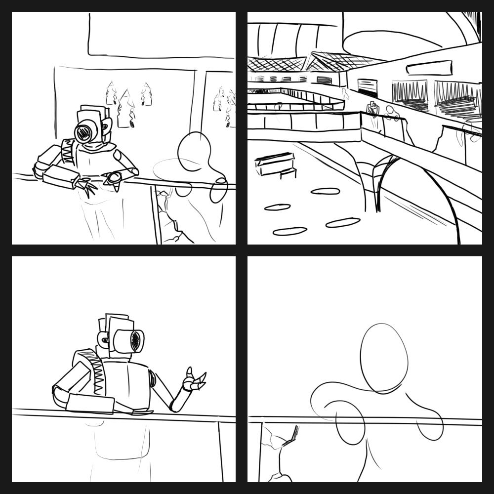 Ghost Helper pencils draft